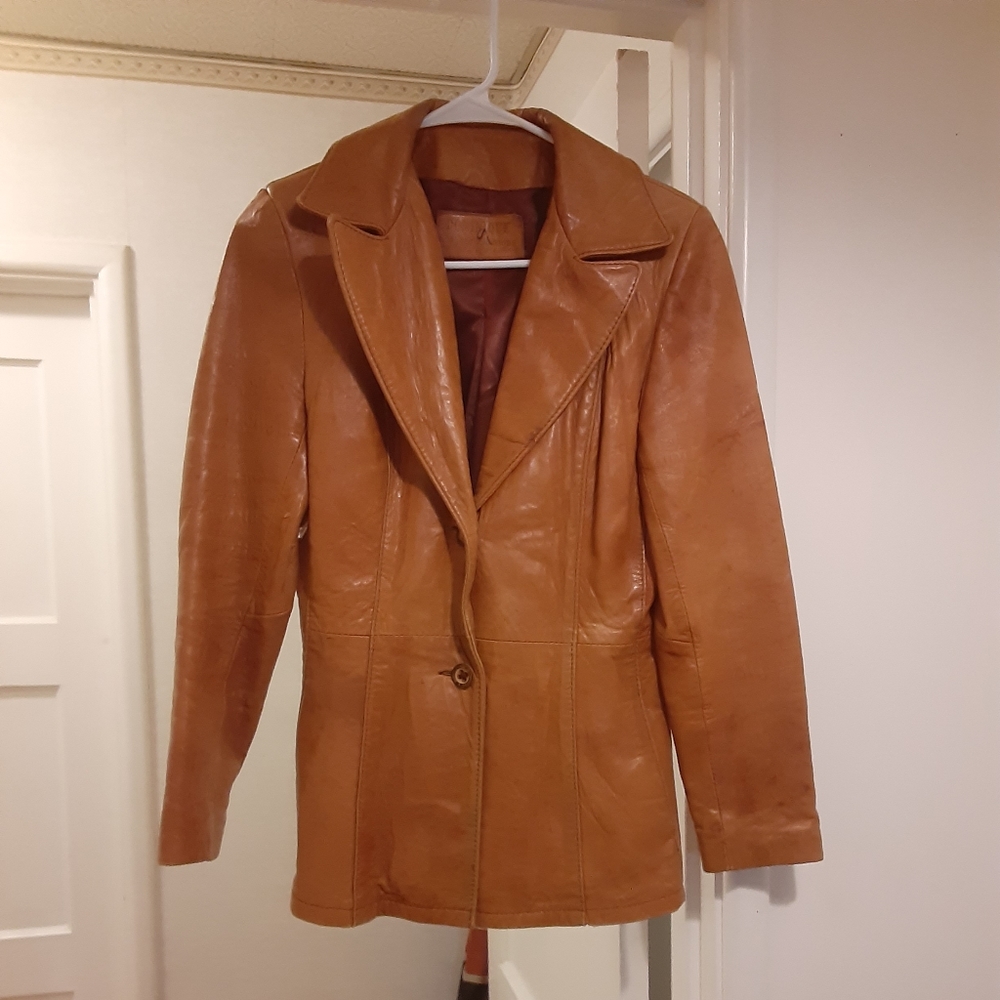 Beautiful antique leather jacket